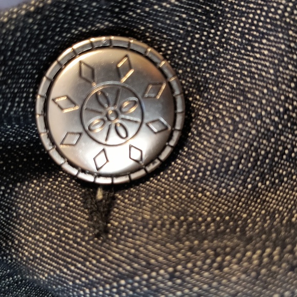 Vintage Denim Jacket EUC sz16 SMOKE FREE HOME - Picture 6 of 6